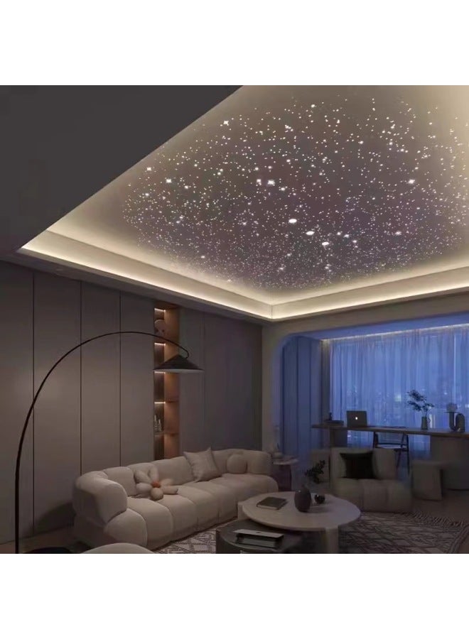 Generic Star Ceiling Ceiling Gypsum Board Audio-visual Room Living Room Children Bedroom Balcony Gypsophila Home Theater Optical Fiber Lamp-Color:Sound-absorbing Panel Starry Sky Top - Image 3
