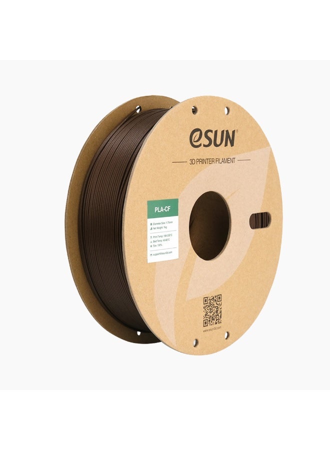 eSUN PLA-CF Red, Carbon Fiber Filled PLA Filament Dimensional Accuracy +/- 0.02mm, 1kg per Spool, Filament,