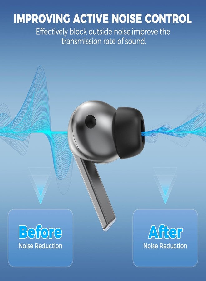 AhaStyle Memory Foam Earbud Tips for Samsung Galaxy Buds3 Pro (2024)【Fit the Charging Case】3 Pairs S/M/L Ultimate Comfort Noise Canceling Memory Foam Ear Replacement Tip for Samsung Galaxy Buds Pro 3 - Image 3