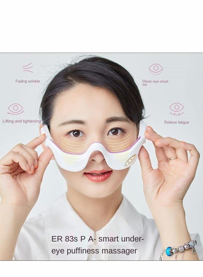 Eye Massager with Heat, Heated for Migraines, Relax and Reduce Strain Dark Circles Bags Dry Improve Sleep, Ideal Gifts Women/Men - Image 5