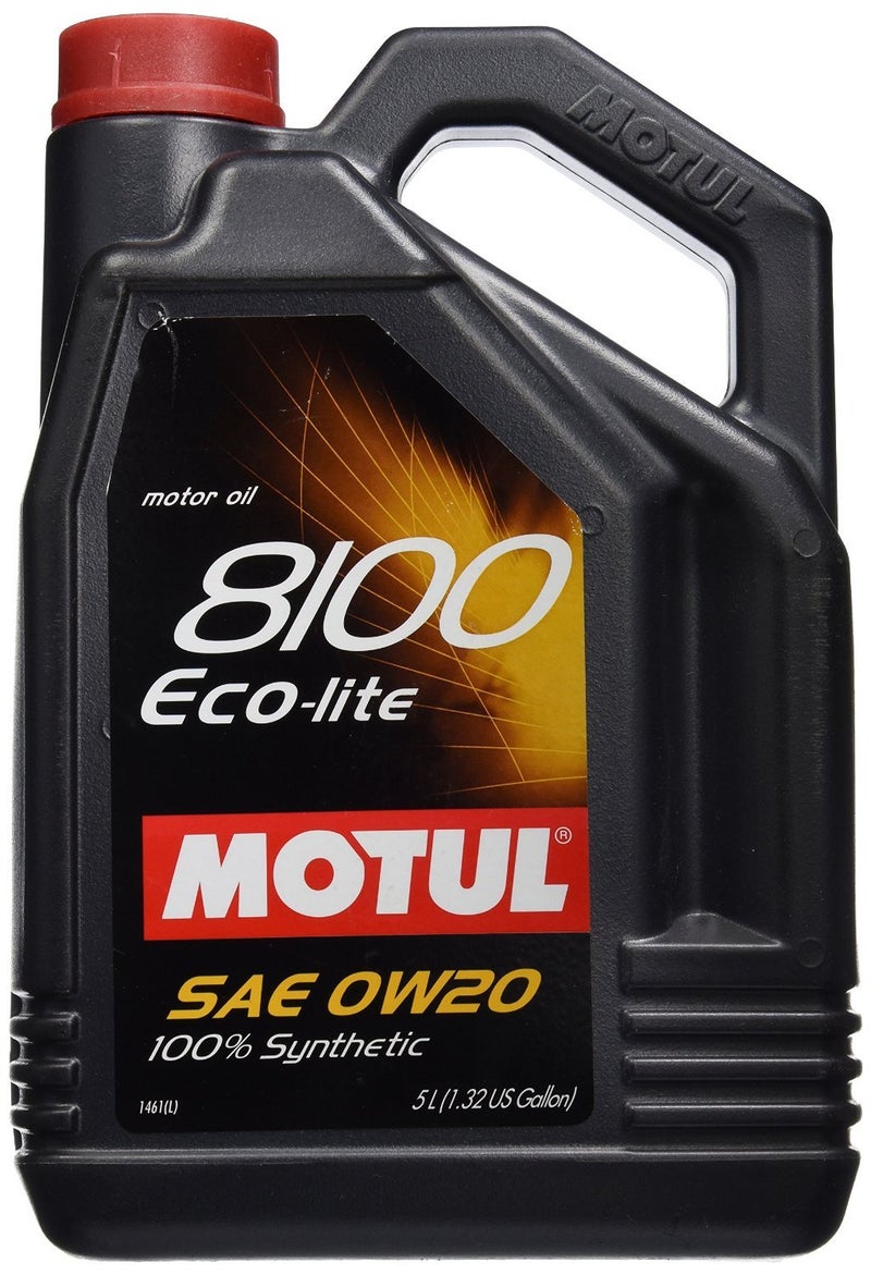 Motul 8100 Eco-lite 0W20 5L (Pack of 4) - Image 3