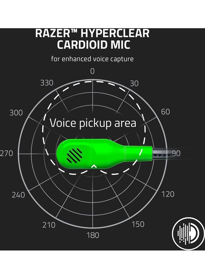 ريزر Blackshark V2 X Wired Headset - Green - Image 3