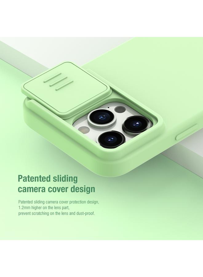 Nillkin Case For iPhone 15 Pro Max CamShield Liquid Silicone Phone Case - Image 4