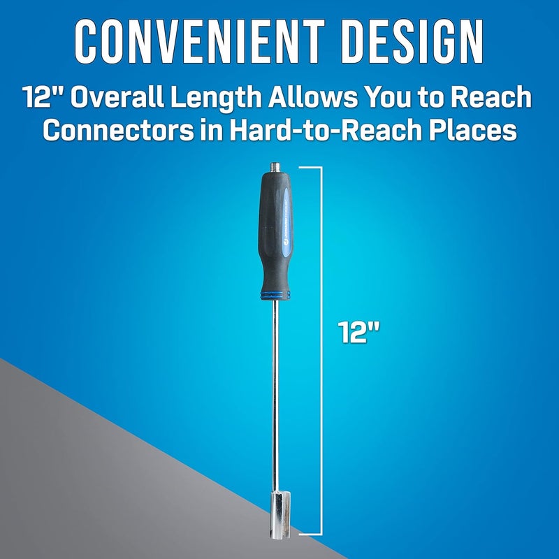 Jonard Tools RF-12 Extra Force F Connector Tool, 12" Length - Image 1