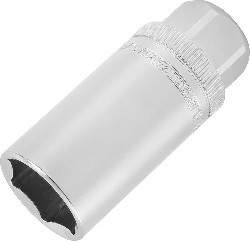 OEMTOOLS 22883 13/16" Magnetic Spark Plug Socket, 3/8" Drive, 2.5" Deep, Alloy Steel, Strong Magnet Holds Plug Securely, For Vintage and Modern Passenger Vehicles - Image 1