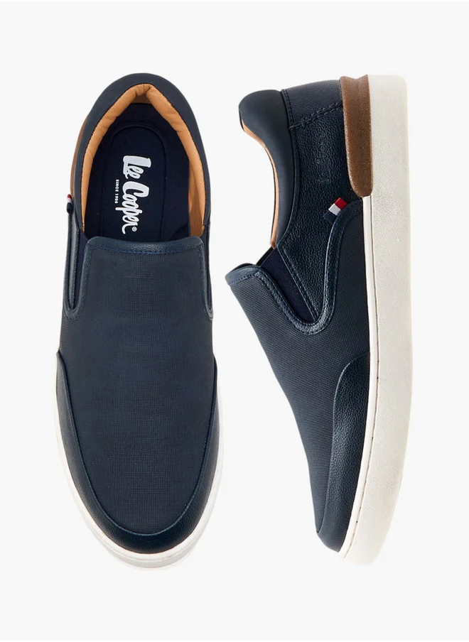 Lee Cooper Men's Logo Detail Slip-On Loafers
