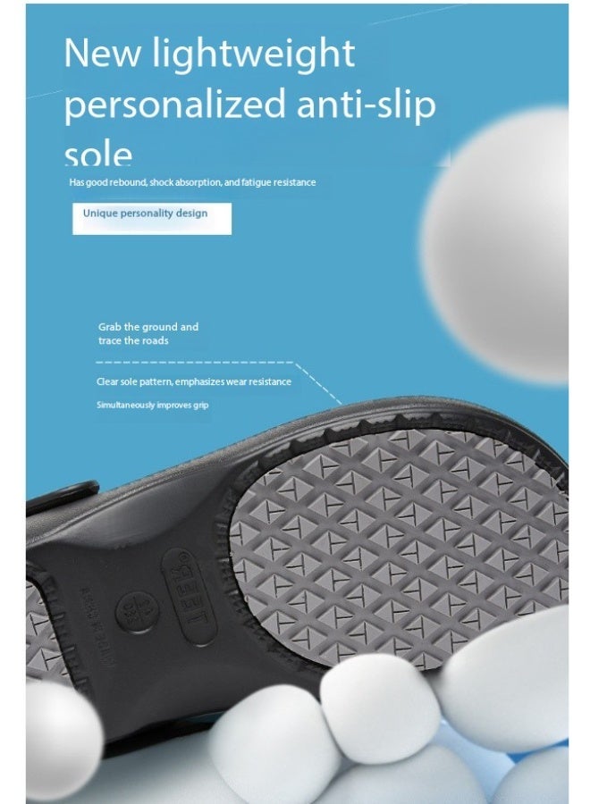 Unisex surgical shoes, suitable for doctors, nurses, and chefs. Made of EVA material, these shoes are slip-resistant and waterproof, suitable for operating rooms, laboratories, and hotel kitchens. - Image 3
