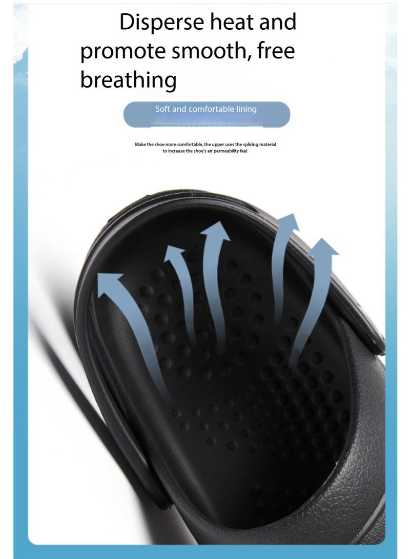 Unisex surgical shoes, suitable for doctors, nurses, and chefs. Made of EVA material, these shoes are slip-resistant and waterproof, suitable for operating rooms, laboratories, and hotel kitchens. - Image 4