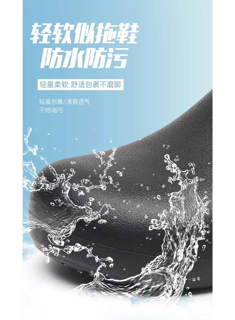 Unisex surgical shoes, suitable for doctors, nurses, and chefs. Made of EVA material, these shoes are slip-resistant and waterproof, suitable for operating rooms, laboratories, and hotel kitchens. - Image 5