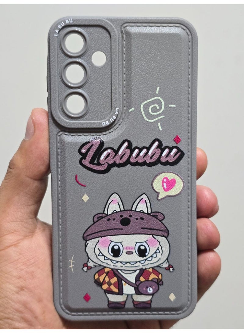 Cartoon Back Cover With the Word LABUBU Compatible With The Phone Samsung Galaxy A15 - Image 2