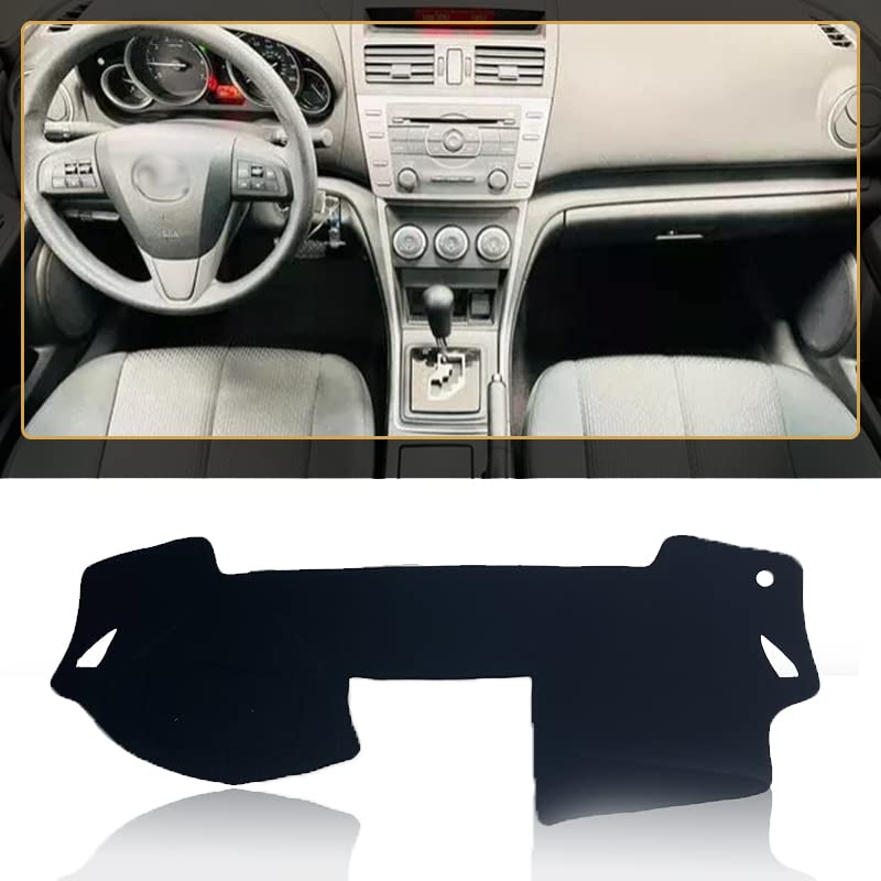 Tcxdioo Car Dashboard Dash Board Cover Mat Carpet Compatible for Hyundai Sonata 2011 2012 2013 2014 Sonata 8 Left Hand Drive