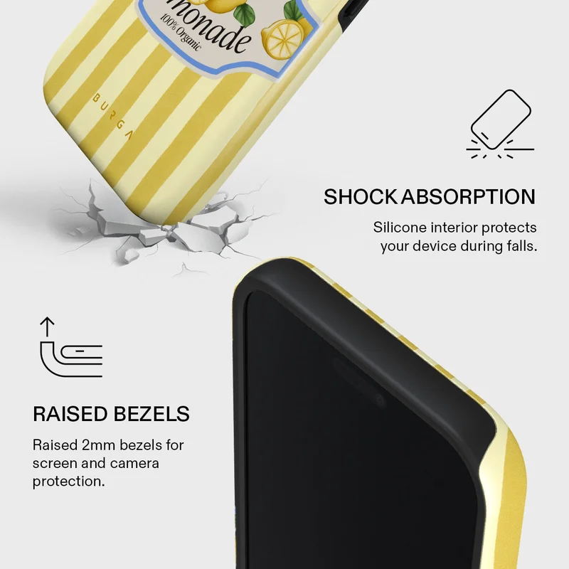 Burga iPhone 17 Pro Frizzante Burga iPhone 17 Pro Frizzante Premium Case Compatible with Hybrid Dual-Layer Hard Shell + Silicone Protection - Scratch-Resistant Shockproof Mobile Cover  | Best Price UAE