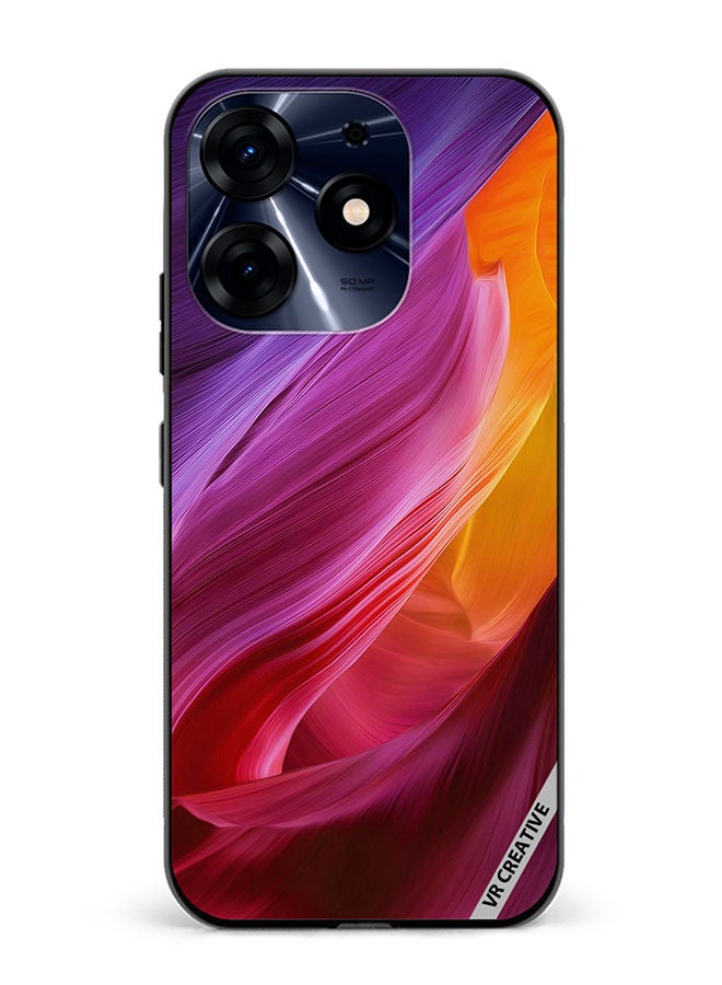 VR CREATIVE Protective Case Cover For Tecno Spark 10 Pro Layers Design Multicolour - Image 1
