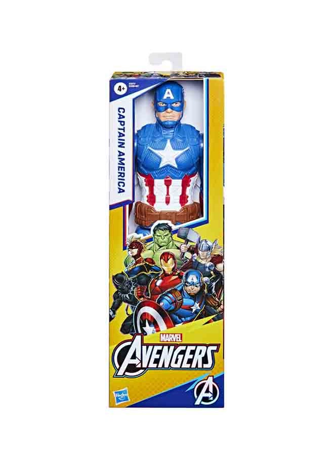 MARVEL - Marvel Avengers Titan Hero Series Captain America - Image 1