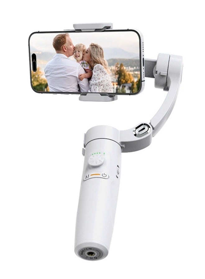 3-Axis Gimbal Stabilizer for Smartphone,  Face Tracking Focus Wheel Foldable iPhone Gimbal for iPhone/Android Phone Gimbal Vlog - Image 1