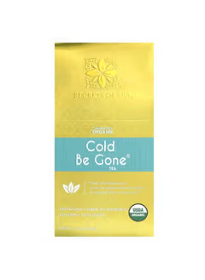 Secrets of Tea, Organic Cold Brew Gone, Caffeine Free, 20 Tea Bags - Image 1