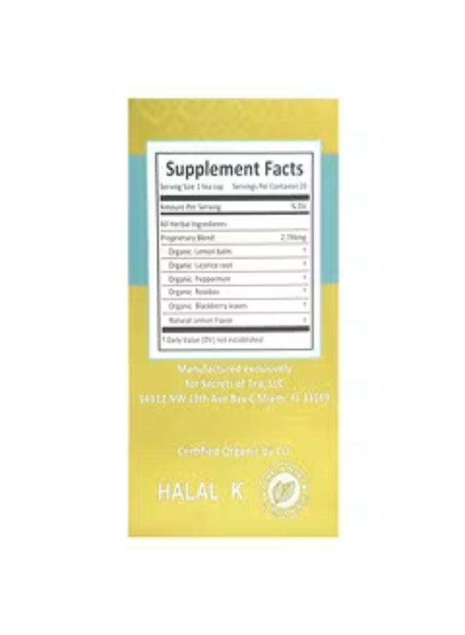 Secrets of Tea, Organic Cold Brew Gone, Caffeine Free, 20 Tea Bags - Image 2