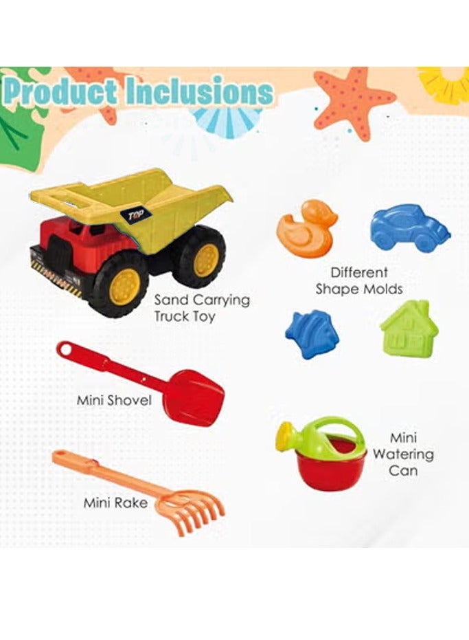Home Smart Beach Toys Sand Toys for Toddlers Beach Sand Car Toys and Shovels Kids Beach Playsets Sandbox Toys for Kid Travel Outdoor Toys Sand Trays Toy for Boys and Girls Birthday Party Favor - Image 3