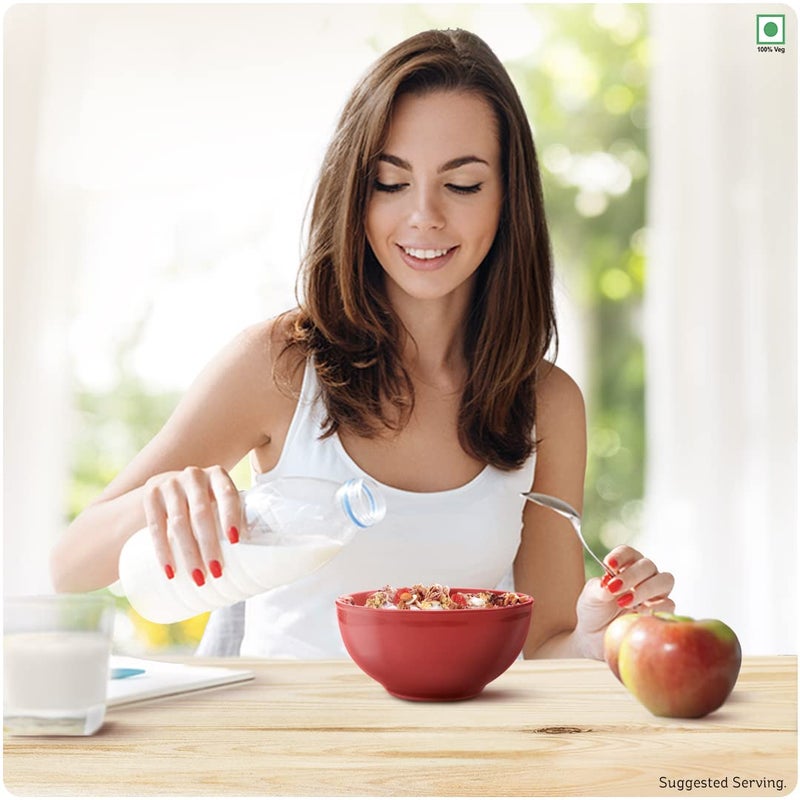 Kellogg's Crunchy Granola Honey, Almonds, Strawberries & Pumpkin Seeds 450g | 24% Fruit, Nut & Seeds, Baked Multigrain | Source of Fibre | Breakfast Cereal - Image 5