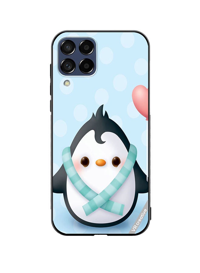 Protective Case Cover For Samsung Galaxy M12 Baby Penguin Design Multicolour