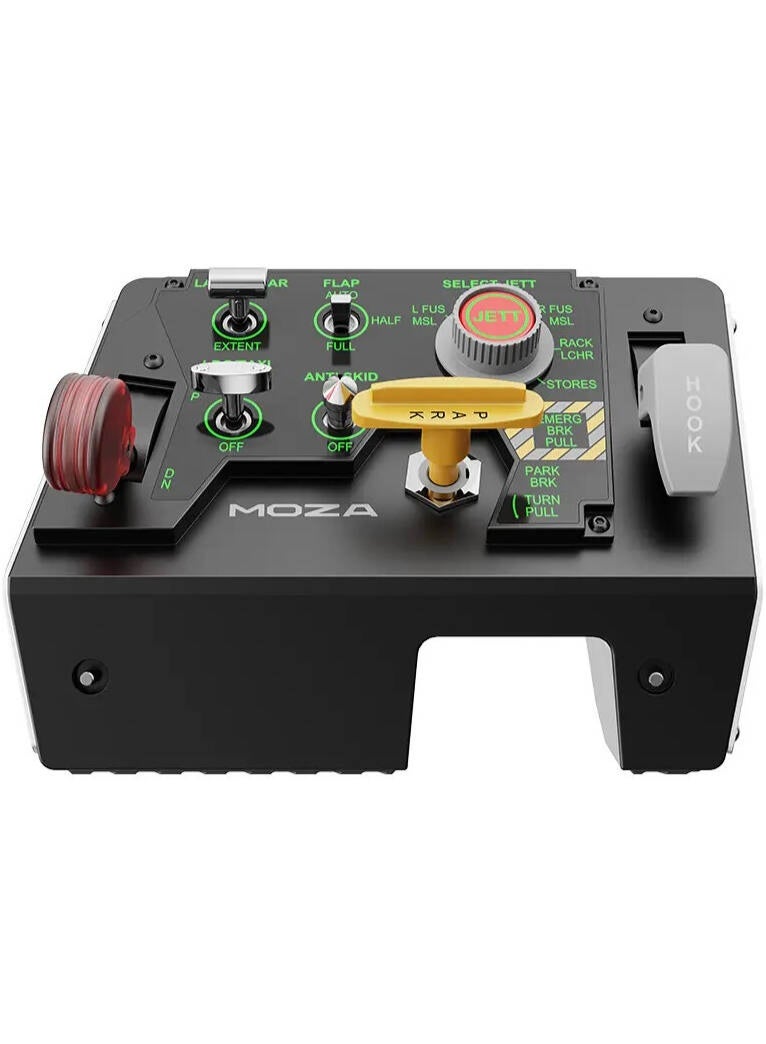 موزة لوحة MOZA MTLP – لوحة هبوط متعددة الوظائف بذراع فرامل، 25 إشارة تبديل قابلة للبرمجة، مستشعر هول عالي الدقة، توافق معياري - Image 1