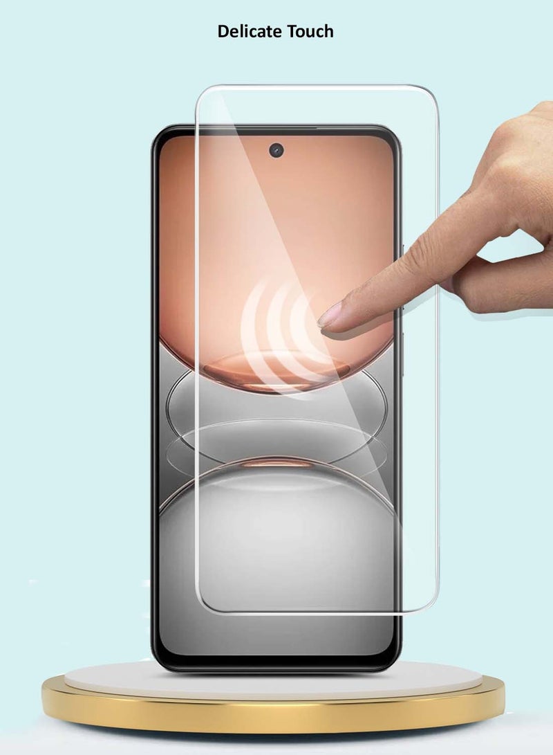 GMAX Realme C75 4G 2024 GMAX Premium Series Curved Edges 9H 2.5D Tempered Glass Screen Protector - Clear - Image 3