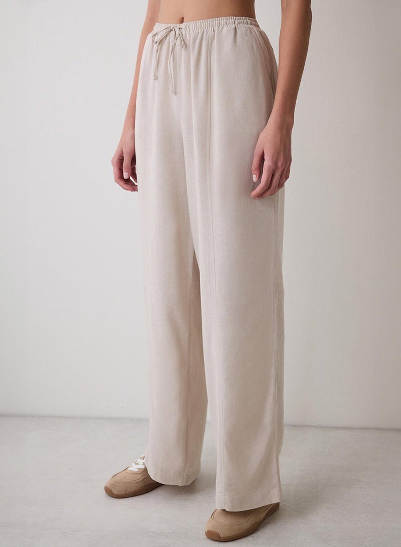 بنتي بنطلون مريح طبيعي - Image 1