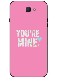Protective Case Cover For Samsung Galaxy J4 Plus Smart Series Printed Protective Case Cover for Samsung J4 Plus You're Mine