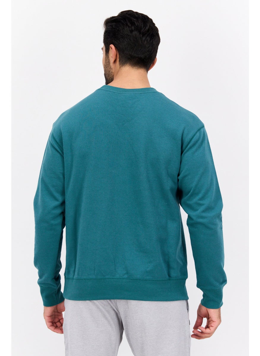 Men Relaxed Fit Long Sleeve Outdoor Sweatshirt, Green - pzsku/ZC502D40C7F6BB90C6933Z/45/_/1737641877/cef527d2-5acf-49bf-be1b-a819b6b6bd5b