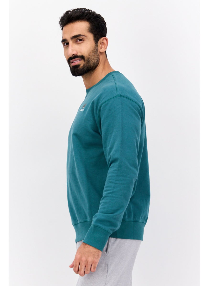 Men Relaxed Fit Long Sleeve Outdoor Sweatshirt, Green - pzsku/ZC502D40C7F6BB90C6933Z/45/_/1737641880/12d962c4-8e93-4f30-b40b-2c29714be31c