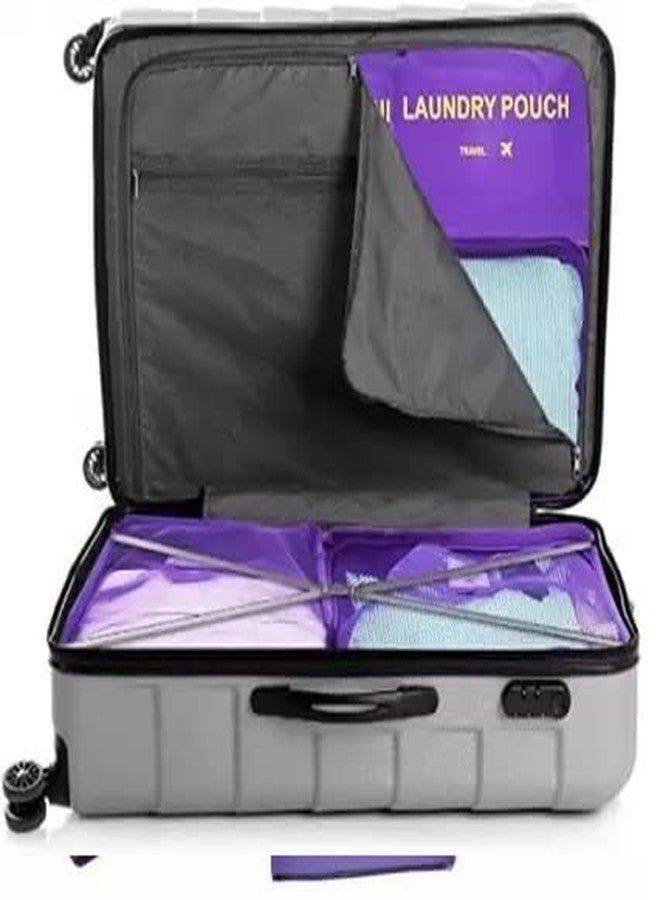 Everbuy® Set of 6 Packing Cubes Travel Organizer (Purple) - Image 5
