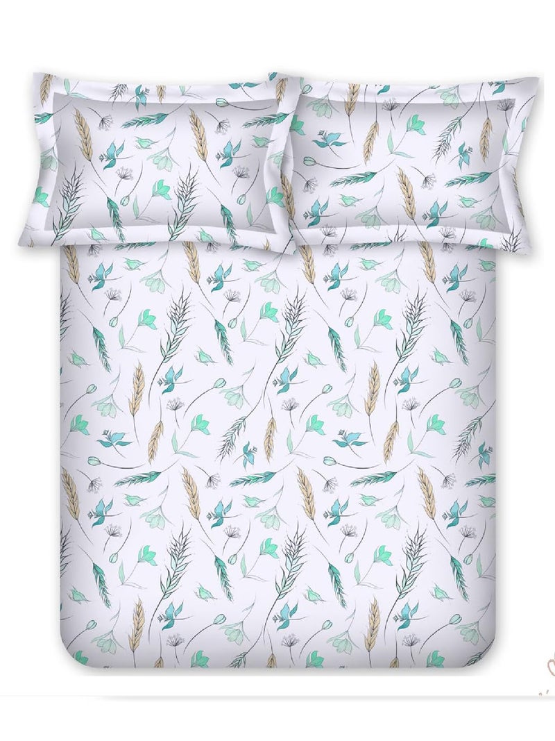 Bombay Dyeing Vintage Collection King Bedsheet 180 TC, 100% Pure Cotton Premium Bedsheet with 2 Pillow Covers - Image 4