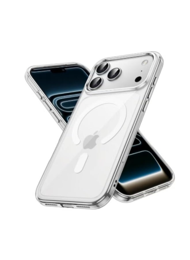 Product Name: Magnetic Clear Case for iPhone 17 Pro Max – Slim, Protective & MagSafe Compatible - Image 1