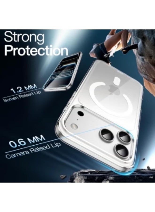 Product Name: Magnetic Clear Case for iPhone 17 Pro Max – Slim, Protective & MagSafe Compatible - Image 5