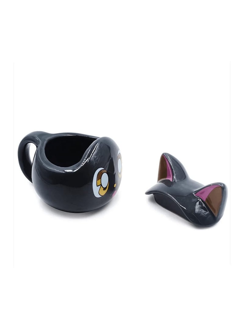 NATIONAL GIFT WORLD COMMERCIAL Moon Cat Mug - Image 3