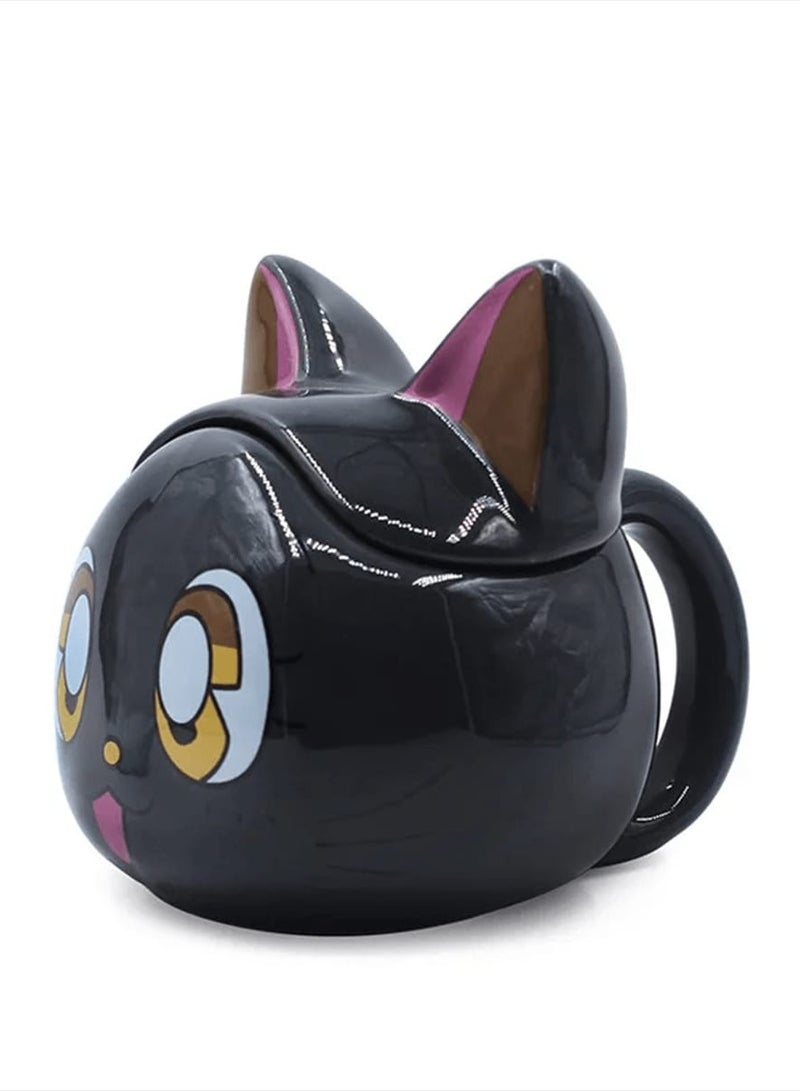 NATIONAL GIFT WORLD COMMERCIAL Moon Cat Mug - Image 4