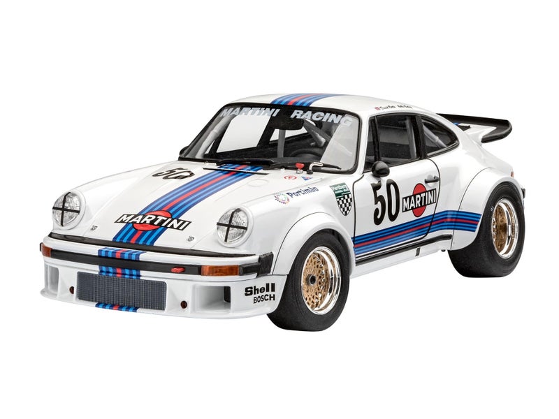 Revell مجموعة نموذج بلاستيكي ريفيل RV07685 07685 7685 1:24 بورش 934 RSR 'مارتييني ريسينغ' - Image 3