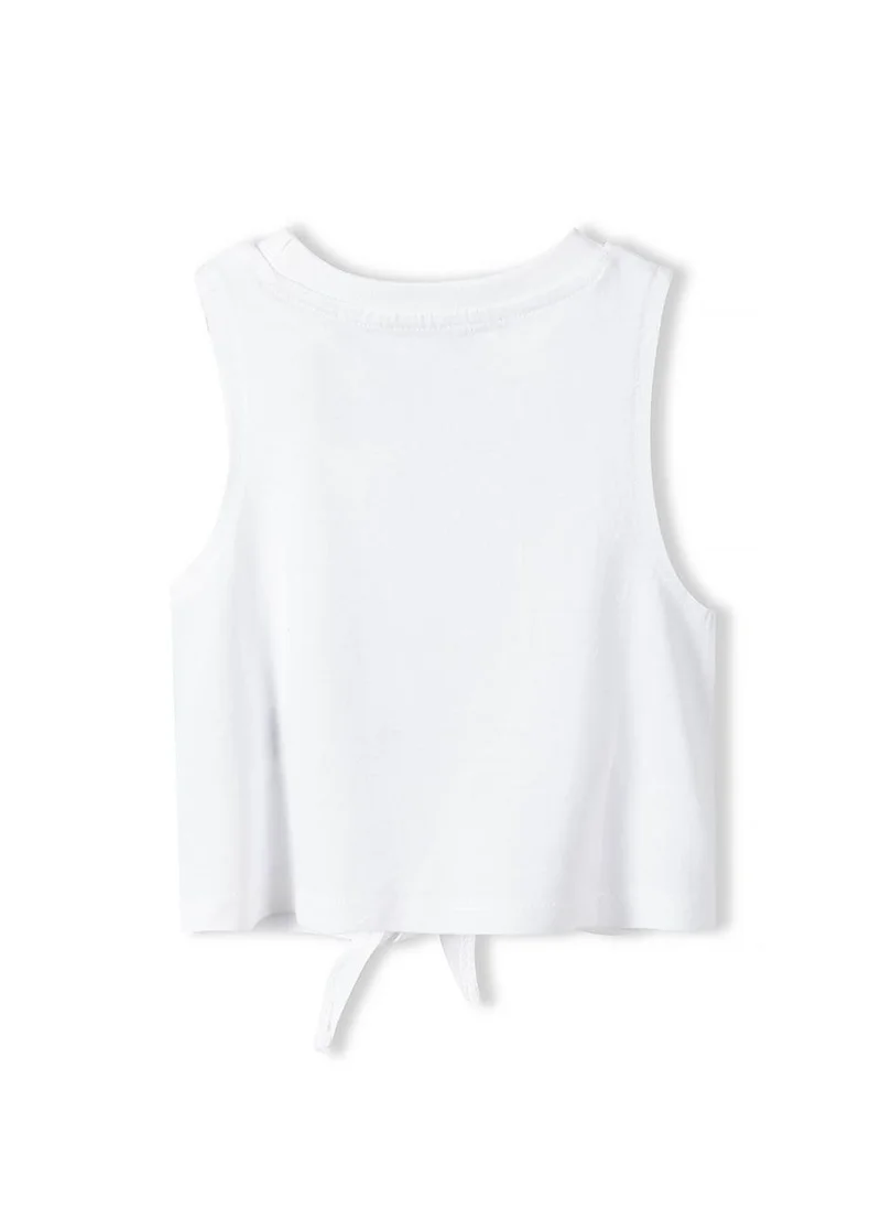 MINOTI Teen Girls Tie Front Vest