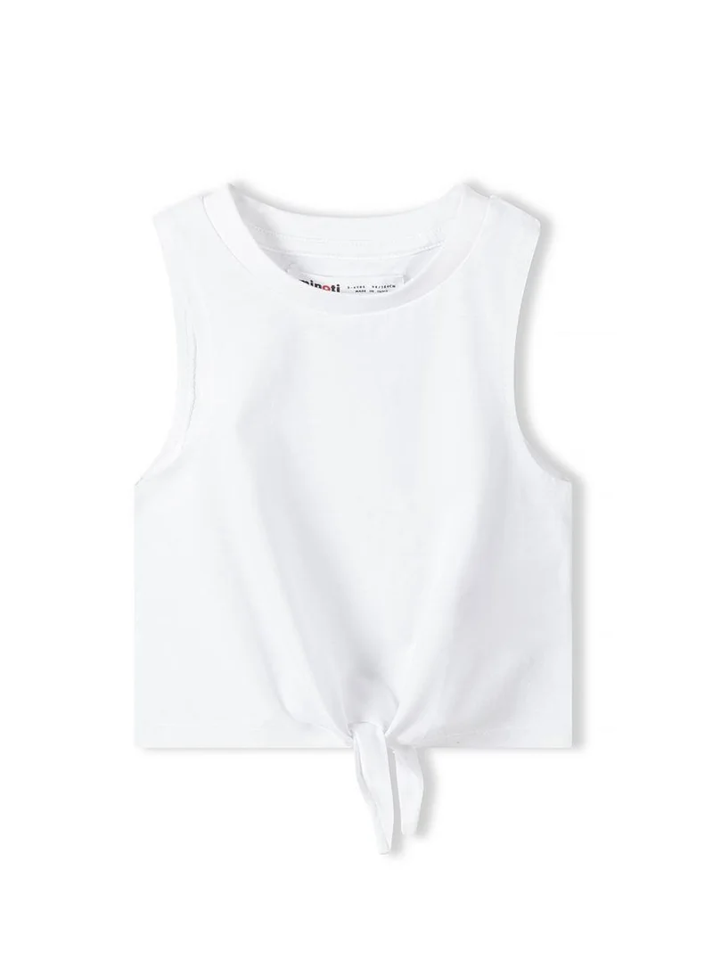 MINOTI Teen Girls Tie Front Vest