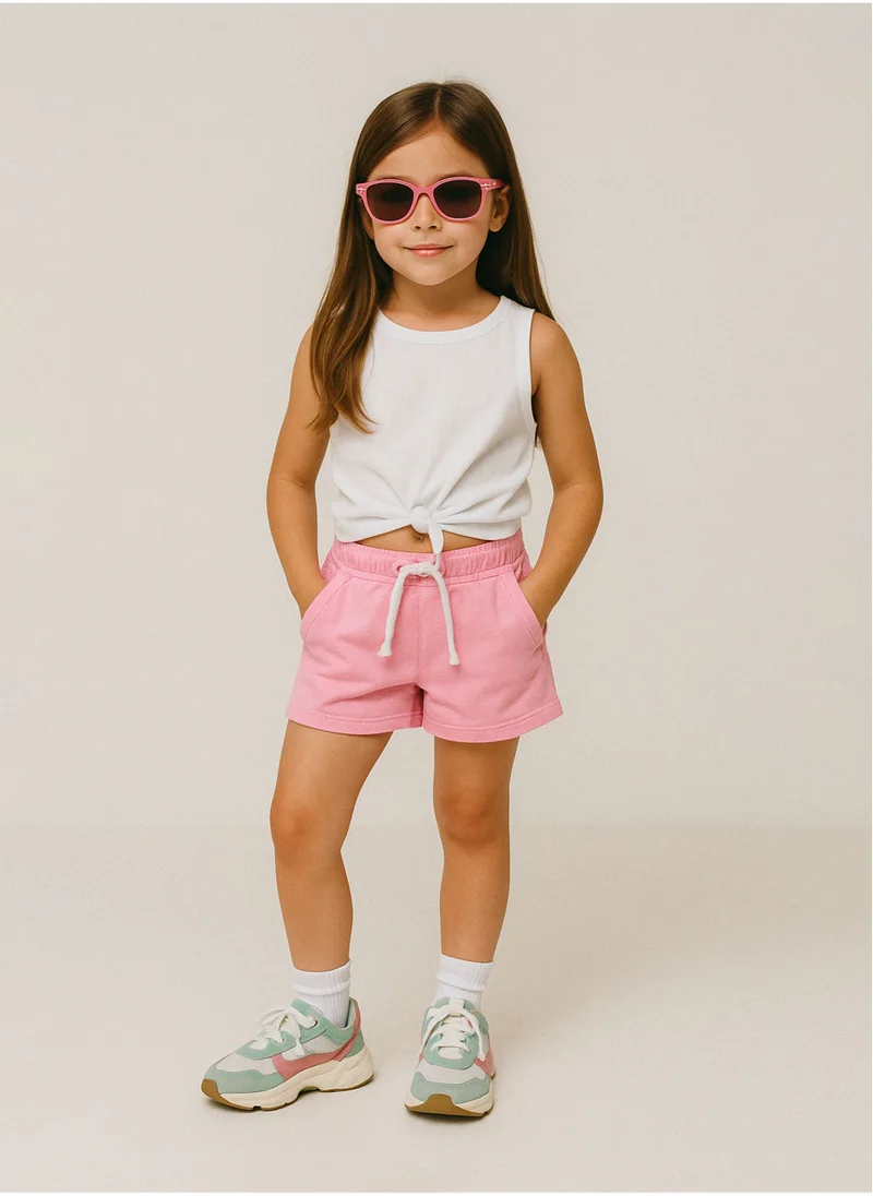 مينوتي Teen Girls Tie Front Top