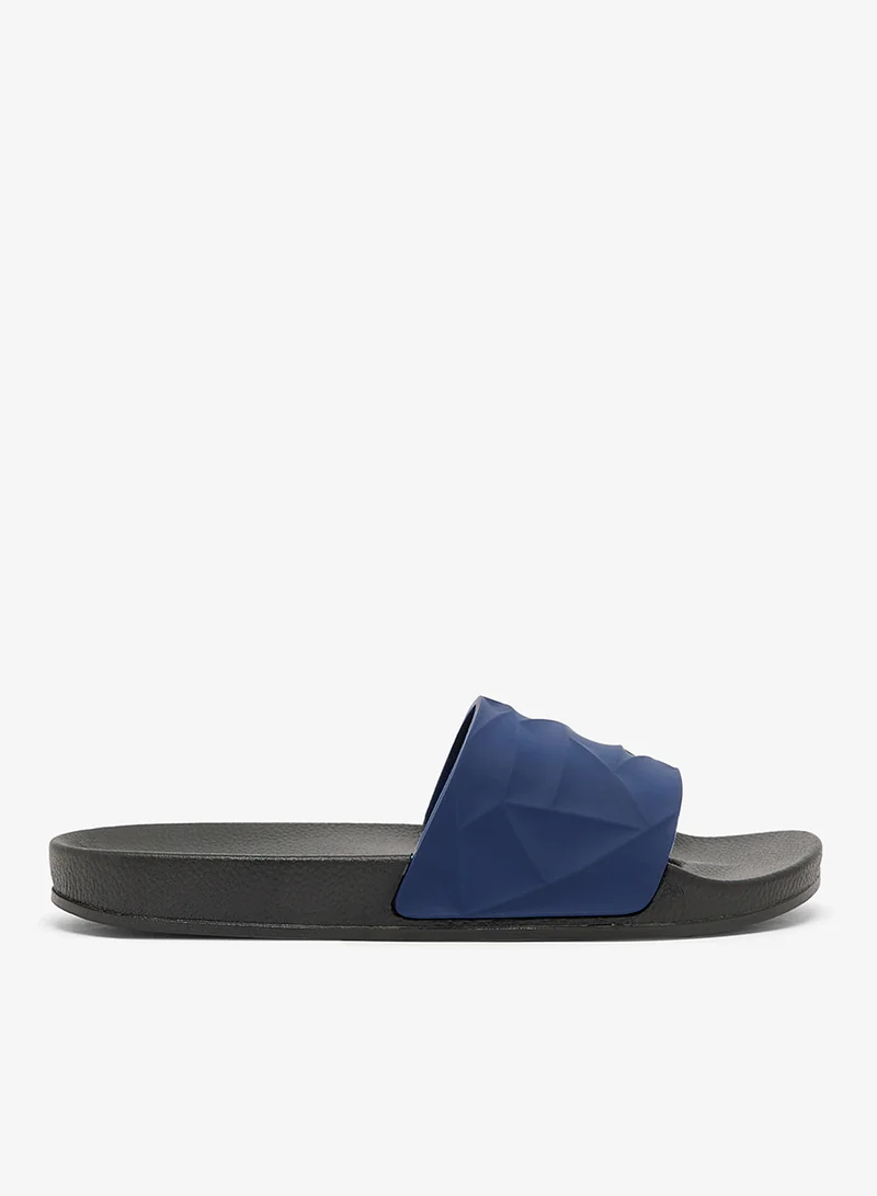 Texture Detail Casual Slides