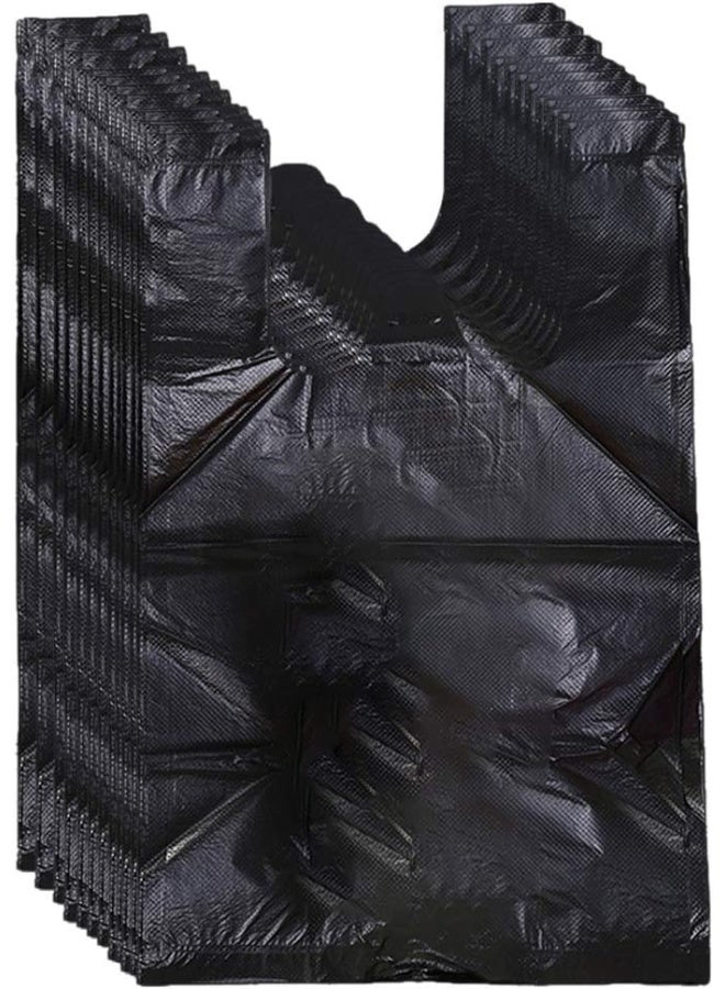 KRIZJUES Sanitary Napkin Bags for Women, 200pcs Women Personal Disposal Bags Sanitary Waste Bags with Handles for Sanitary Napkin (Black) - Image 1