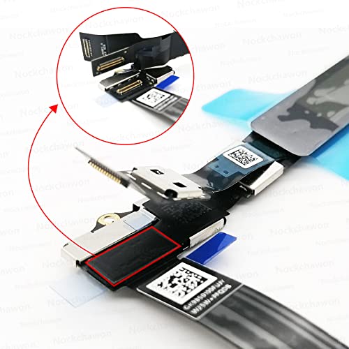 Nockchawon Touch Bar Screen LED with Ribbon Cable 821-00681-04 821-00681-A AMS983 JC01 Replacement for MacBook Pro 13" A1706(Late 2016-Mid 2017) A1989 (2018-2019) Touch Bar Assembly - Image 3
