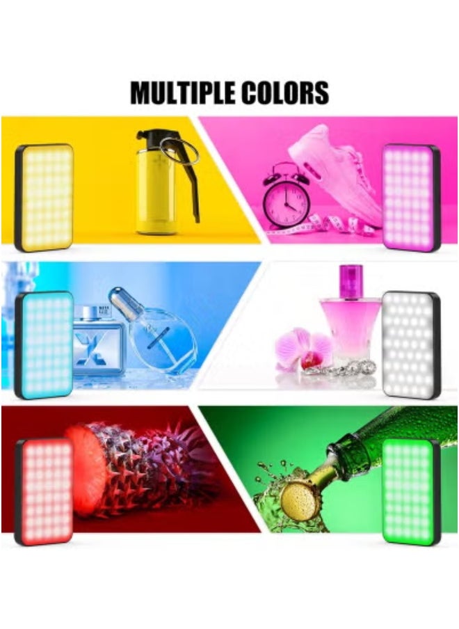 JAJEEK RGB LED Video Light for Photography, Vlogging, Video Calls & Streaming | Full 0–360° Color Spectrum | CRI 95+ | 3000K–6000K Adjustable | Portable Rechargeable 3000mAh Camera Light – High Brightness & Versatile Use  - Image 3