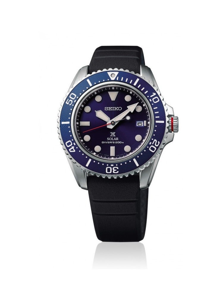 Seiko Prospex Solar Dive Watch with Sapphire Crystal and Blue Dial SNE593 - Image 1