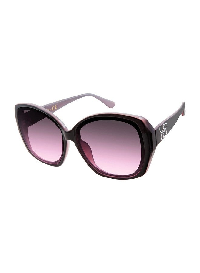 Jessica Simpson Women'S J5839 Oversized Butterfly Sunglasses With Uv400 Protection Glamorous Sunglasses For Women 60Mm - Image 1