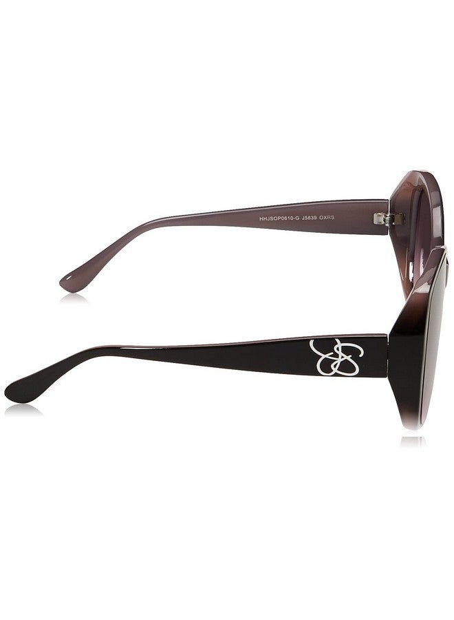 Jessica Simpson Women'S J5839 Oversized Butterfly Sunglasses With Uv400 Protection Glamorous Sunglasses For Women 60Mm - Image 3