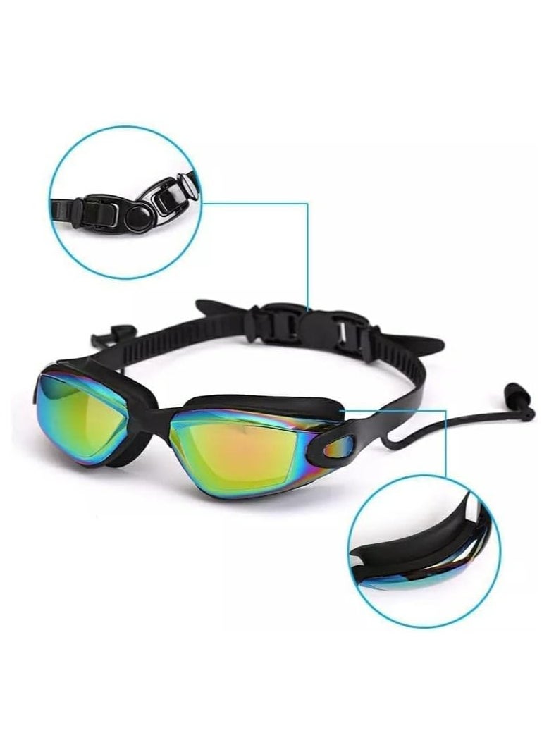 SportQ Swimming Goggles Anti Fog Leak Proof Swimming Goggles for Adults Youth Kids - UV Resistant Swimming Goggles  - Image 2