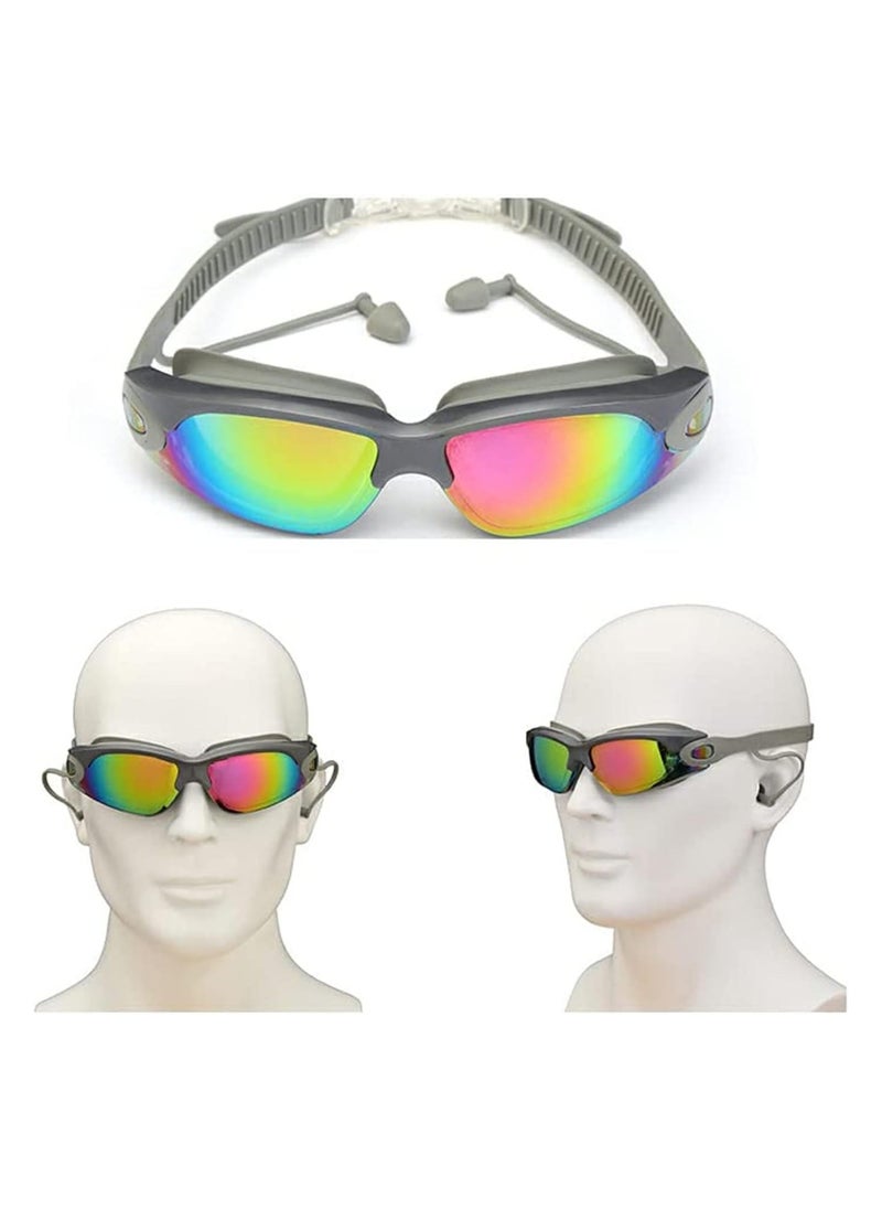 SportQ Swimming Goggles Anti Fog Leak Proof Swimming Goggles for Adults Youth Kids - UV Resistant Swimming Goggles  - Image 1