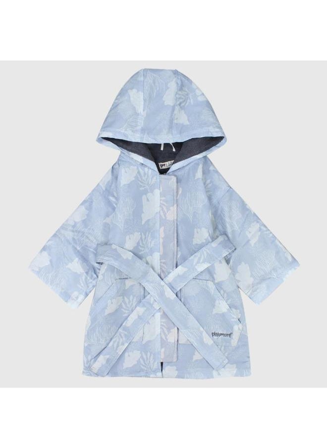 playmore Unisex Light Grey Swim Robe  - Image 1